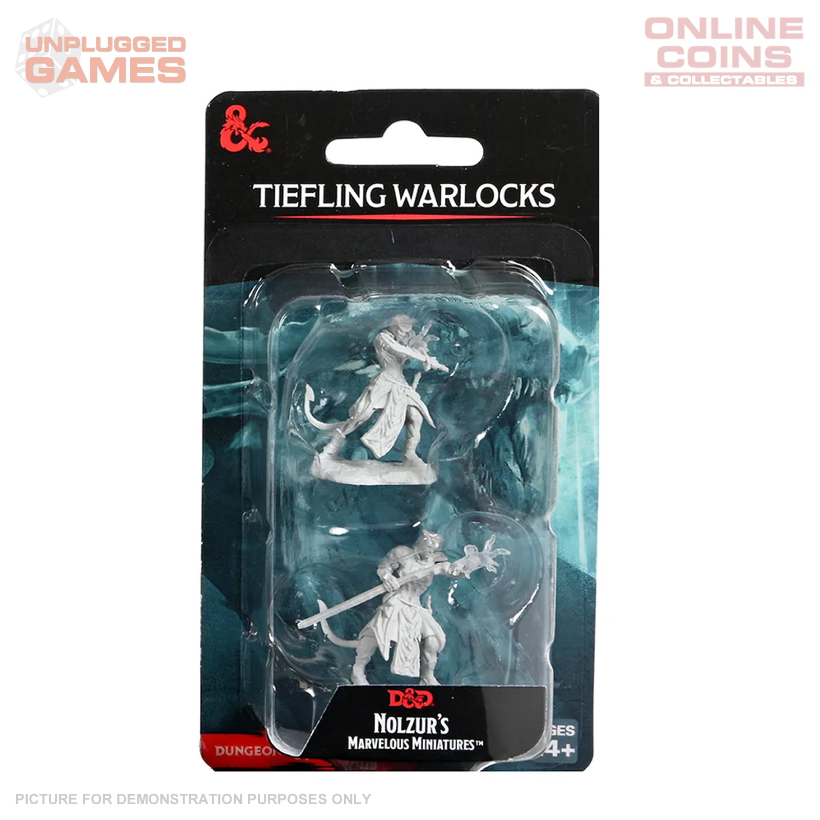 Dungeons & Dragons Nolzur's Marvelous Miniatures - Tiefling Warlocks